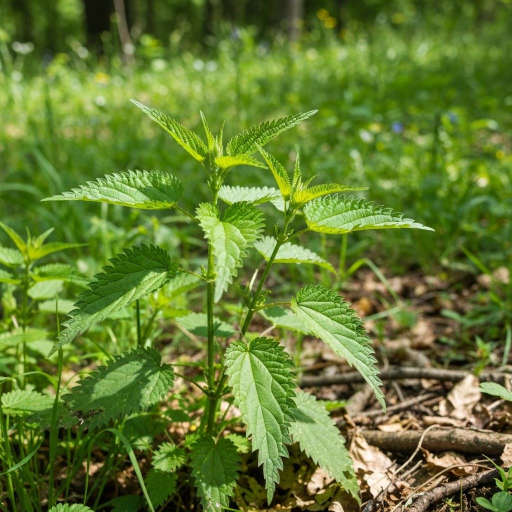 Stinging nettle plant
